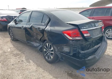 2014 Honda Civic Ex from USA, damaged, VIN 19XFB2F89EE078823